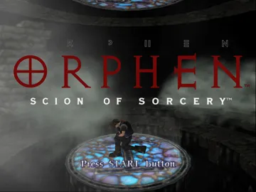 Sorcerous Stabber Orphen (Japan) screen shot title